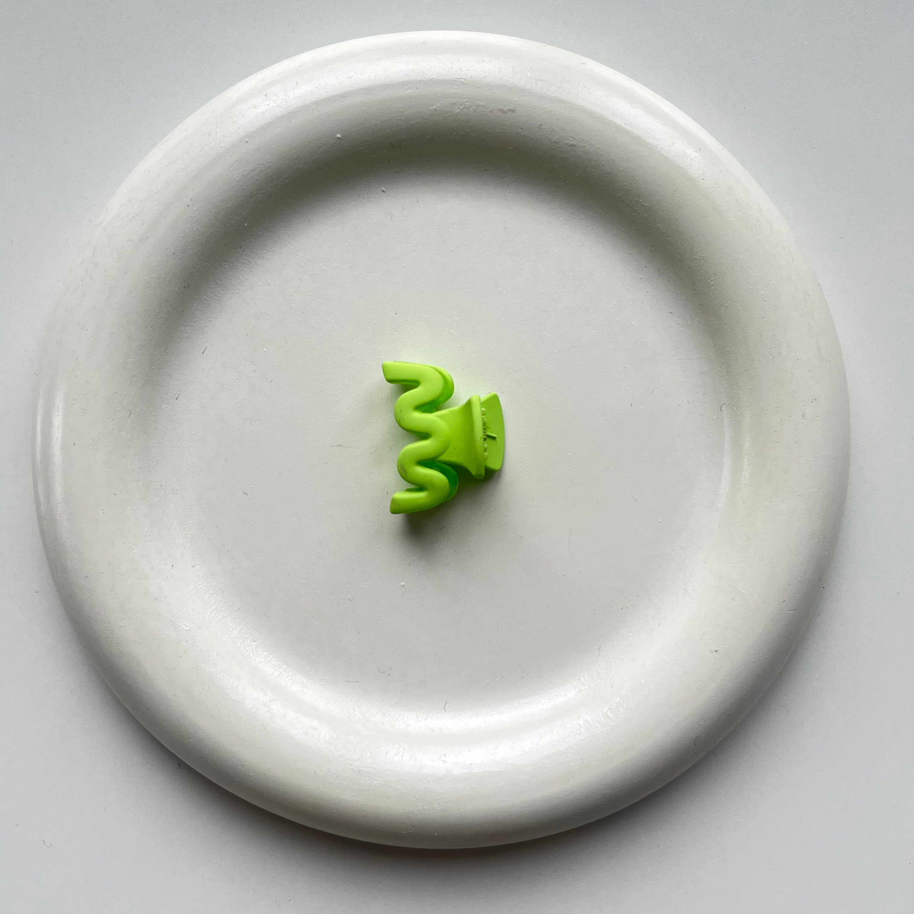 Mini Wavy Claw Set - Set of 4, Fun and Colorful Hair Clips for Kids